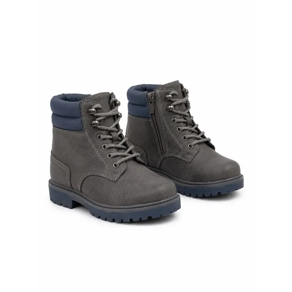 Nautica kids lace-up ankle boots Size 10 ( Display item ) # Box 834